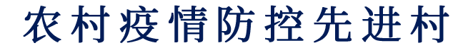 农村疫情防控先进村